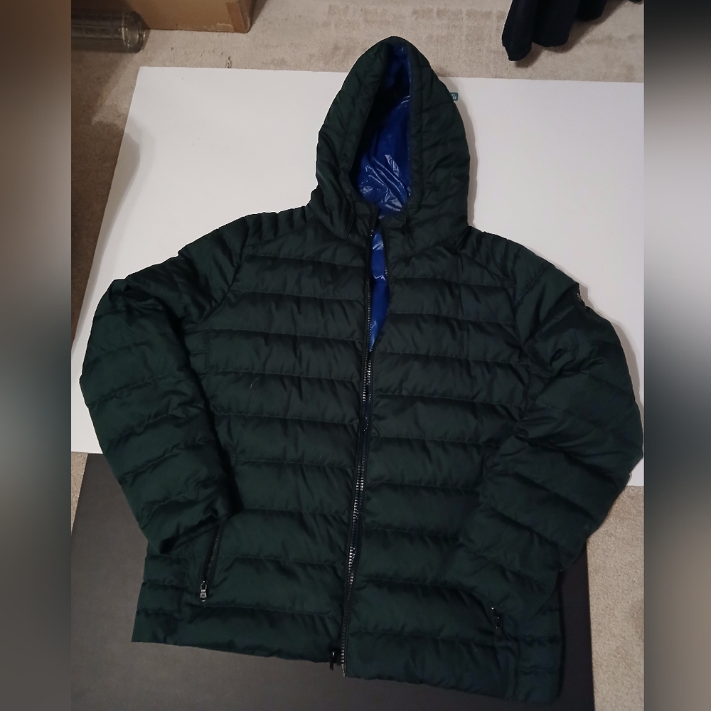 Michael Kors Green Puffer Jacket L